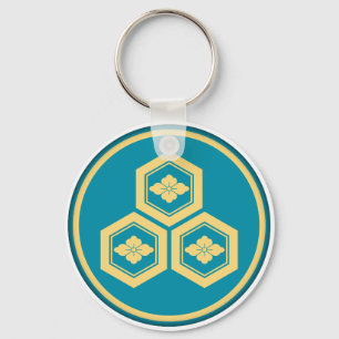 Azai Clan Kamon Keychain