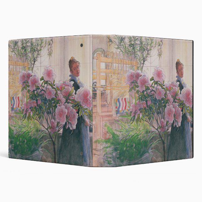 Azalea, 1906 (w/c on paper) binder (Background)