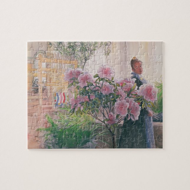 Azalea, 1906 (w/c on paper) jigsaw puzzle (Horizontal)