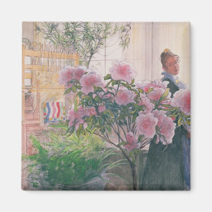 Azalea, 1906 (w/c on paper) magnet