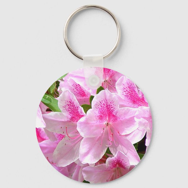 Azalea Blooms Keychain (Front)