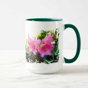 Azalea flower mug