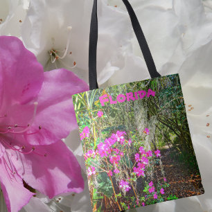 Azalea Path Bok Tower Gardens Lake Wales Florida Tote Bag