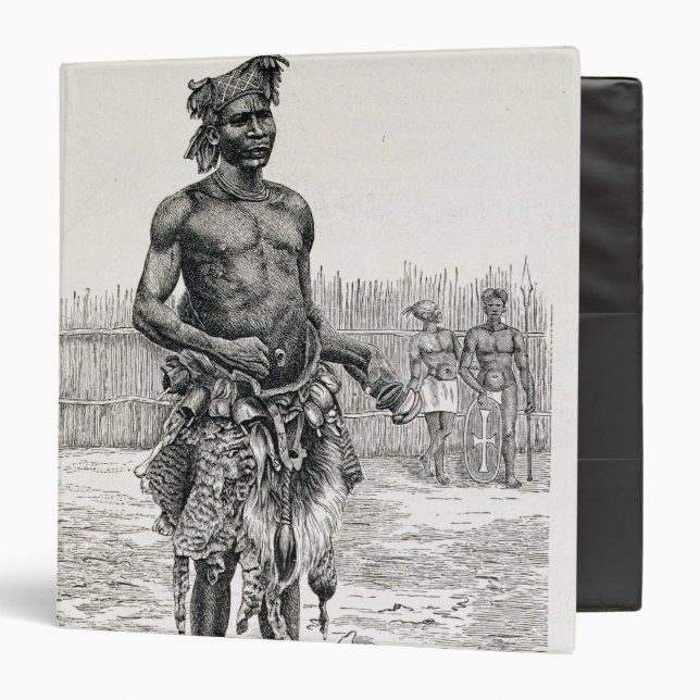 Azandeh  Binsa or Witch Doctor Binder (Front/Inside)
