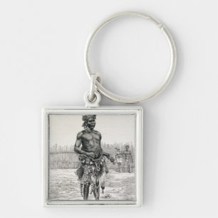 Azandeh Binsa or Witch Doctor Keychain