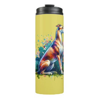 Azawakh Dog Thermal Tumbler