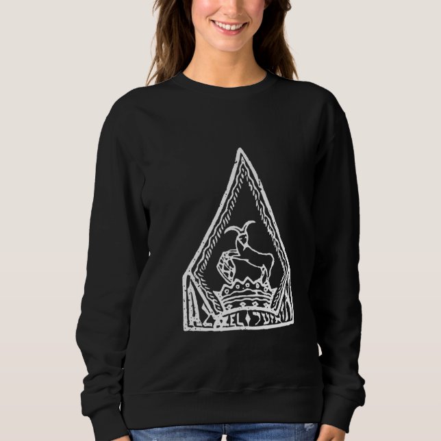Azazel Satan Goat Demon Grimoire Occult Tee (Front)