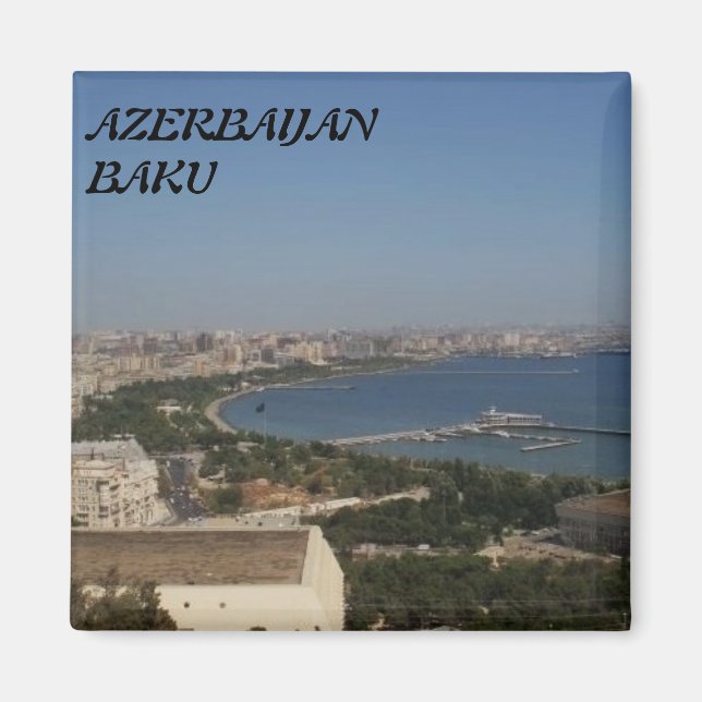 Azerbaïdjan, aimant Bakou (Devant)