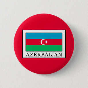 Azerbaijan 2 Inch Round Button