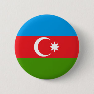 Azerbaijan 2 Inch Round Button