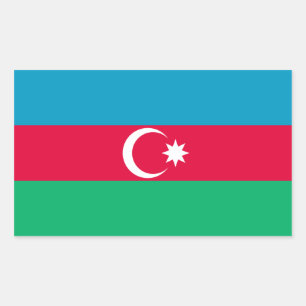 Azerbaijan/Azerbaijani Flag Sticker