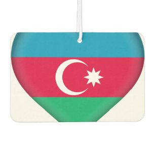 Azerbaijan Flag Air Freshener