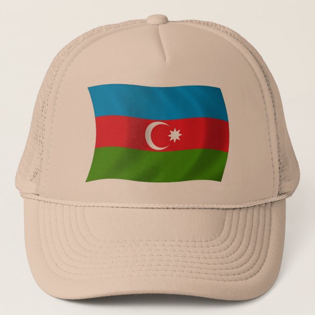 Azerbaijan Flag Hat (Front)
