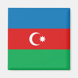 Azerbaijan Flag Magnet