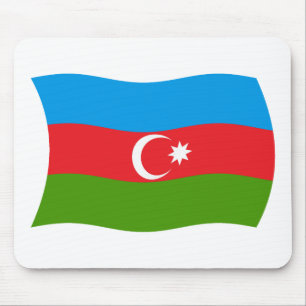 Azerbaijan Flag Mousepad