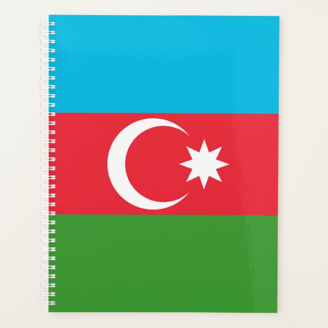 Azerbaijan Flag Planner (Front)