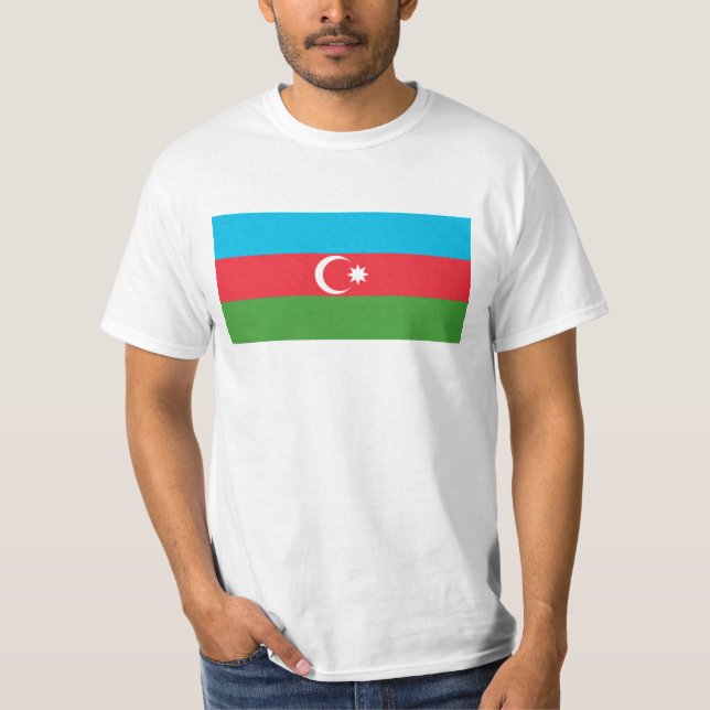 Azerbaijan Flag T-Shirt (Front)