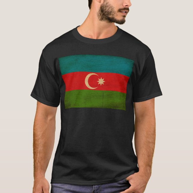 Azerbaijan Flag T-Shirt (Front)