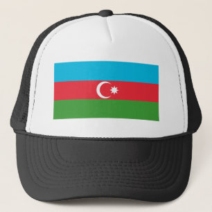 Azerbaijan Flag Trucker Hat
