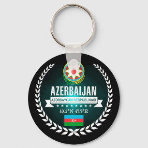 Azerbaijan Keychain