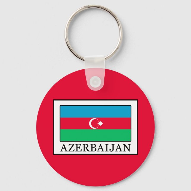 Azerbaijan Keychain (Front)