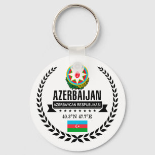 Azerbaijan Keychain