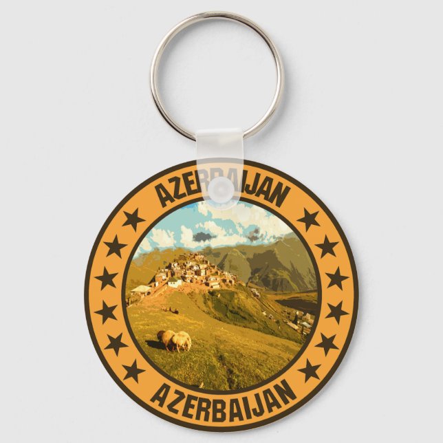 Azerbaijan                                         keychain (Back)