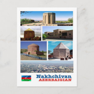 Azerbaijan - Nakhchivan - Mosaic - Postcard
