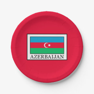 Azerbaijan Paper Plate