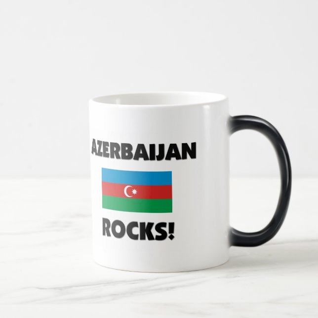 Azerbaijan Rocks Magic Mug (Right)
