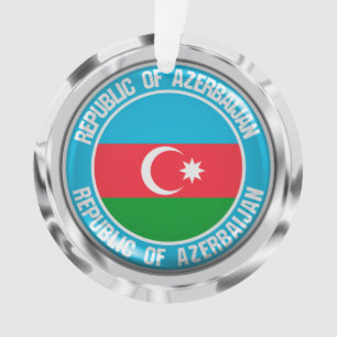 Azerbaijan Round Emblem Ornament