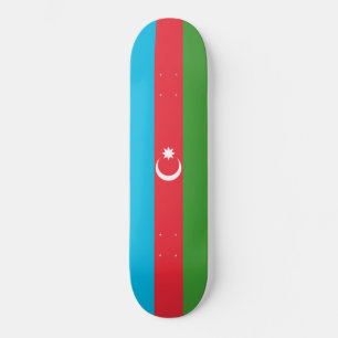 Azerbaijani Flag (Azerbaijan) Skateboard