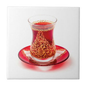 Azerbaijani tea tile