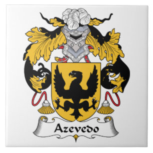 Azevedo Family Crest Tile