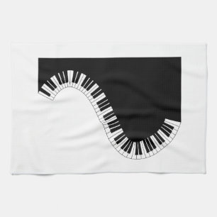 Aziza Keyboard Instruments Kitchen Towel