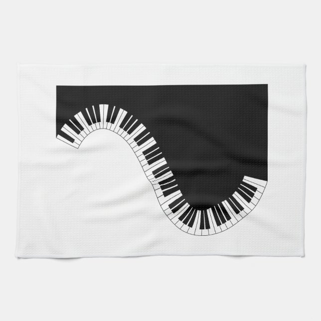 Aziza Keyboard Instruments Kitchen Towel (Horizontal)