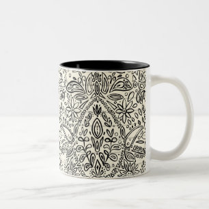 aziza mono Two-Tone coffee mug