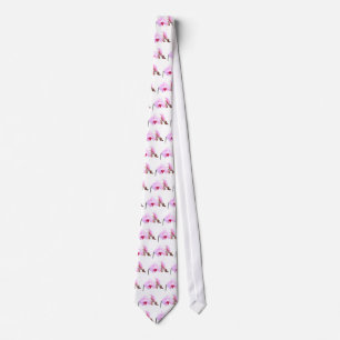 Aziza Orchid Blossoms Tie