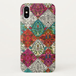 aziza patchwork Case-Mate iPhone case