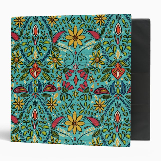 aziza turquoise binder (Front/Inside)