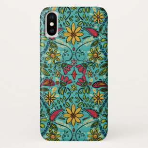 aziza turquoise Case-Mate iPhone case