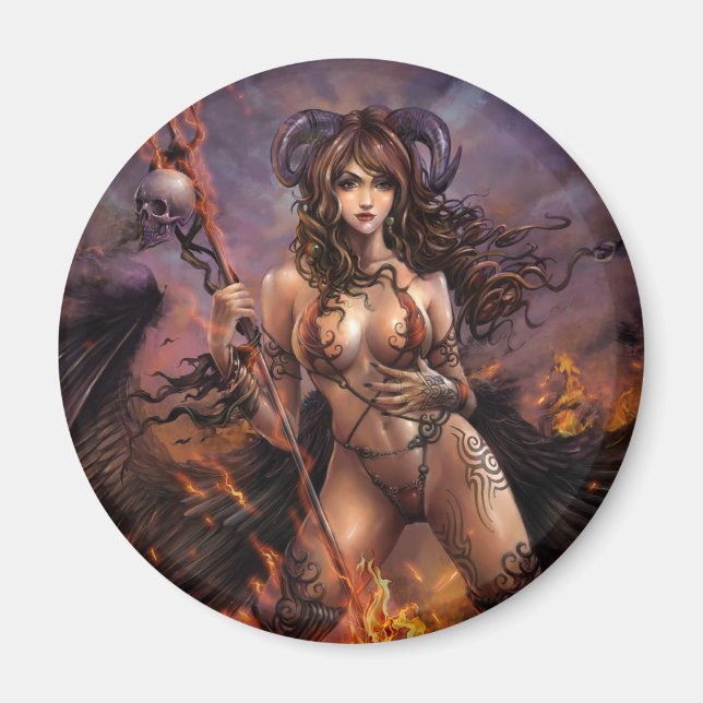 Azmodeus Dark Angel "Charon", Magnet (Front)