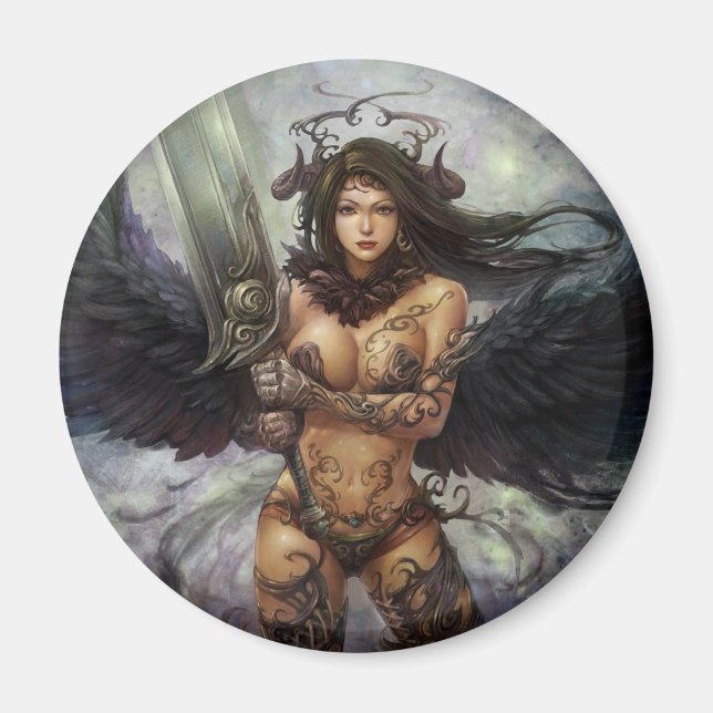 Azmodeus Dark Angel "Sunilda", Aimant (Devant)