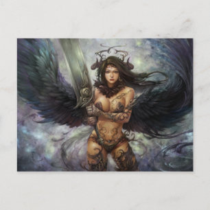 Azmodeus Dark Angel "Sunilda", Carte postale