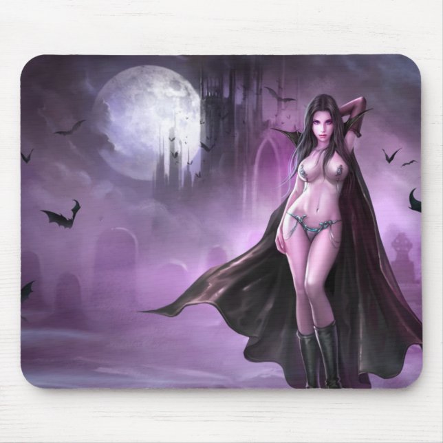 Azmodeus Vampire Queen, Mouse Pad (Front)