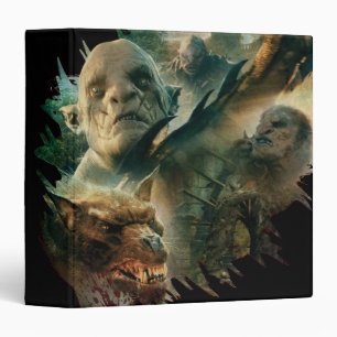 Azog, Narzug, and Bolg Graphic Binder