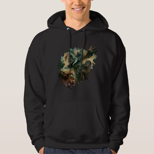 Azog, Narzug, and Bolg Graphic Hoodie (Front)
