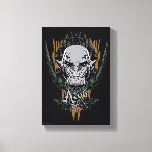 Azog The Defiler Canvas Print (Front)