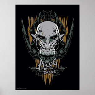Azog The Defiler Poster