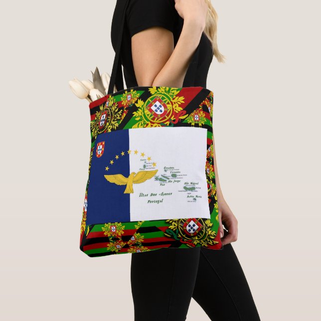Azorean Tote Bag (Close Up)